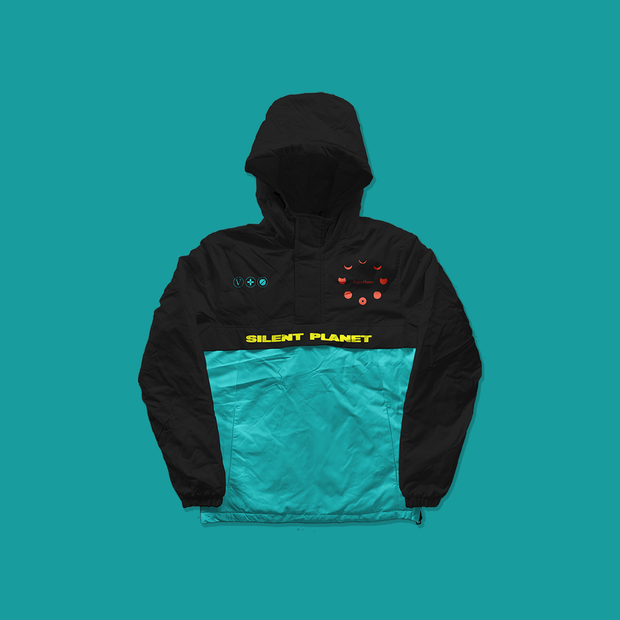 Lunar Cycles Custom Windbreaker
